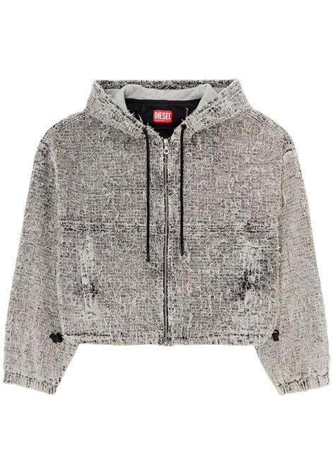 giacca de flow donna grigia DIESEL | A16366 0ABCR02